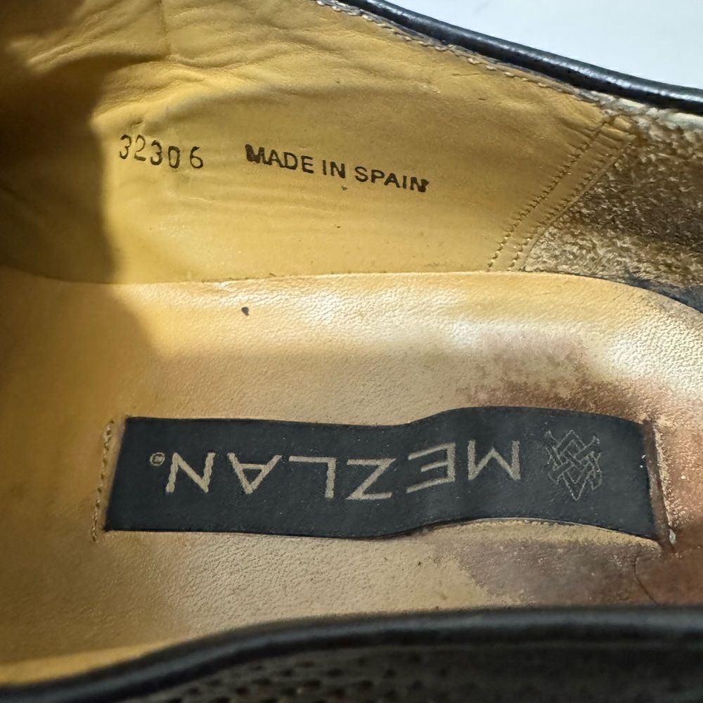 MEZLAN ' Gorgeous Black Leather men’s shoes size 9.5 M - Picture 16 of 16
